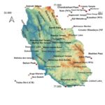 Physiographic Map of Mandi, Himachal Pradesh