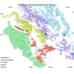 Map of Physiographic division of Himachal Pradesh